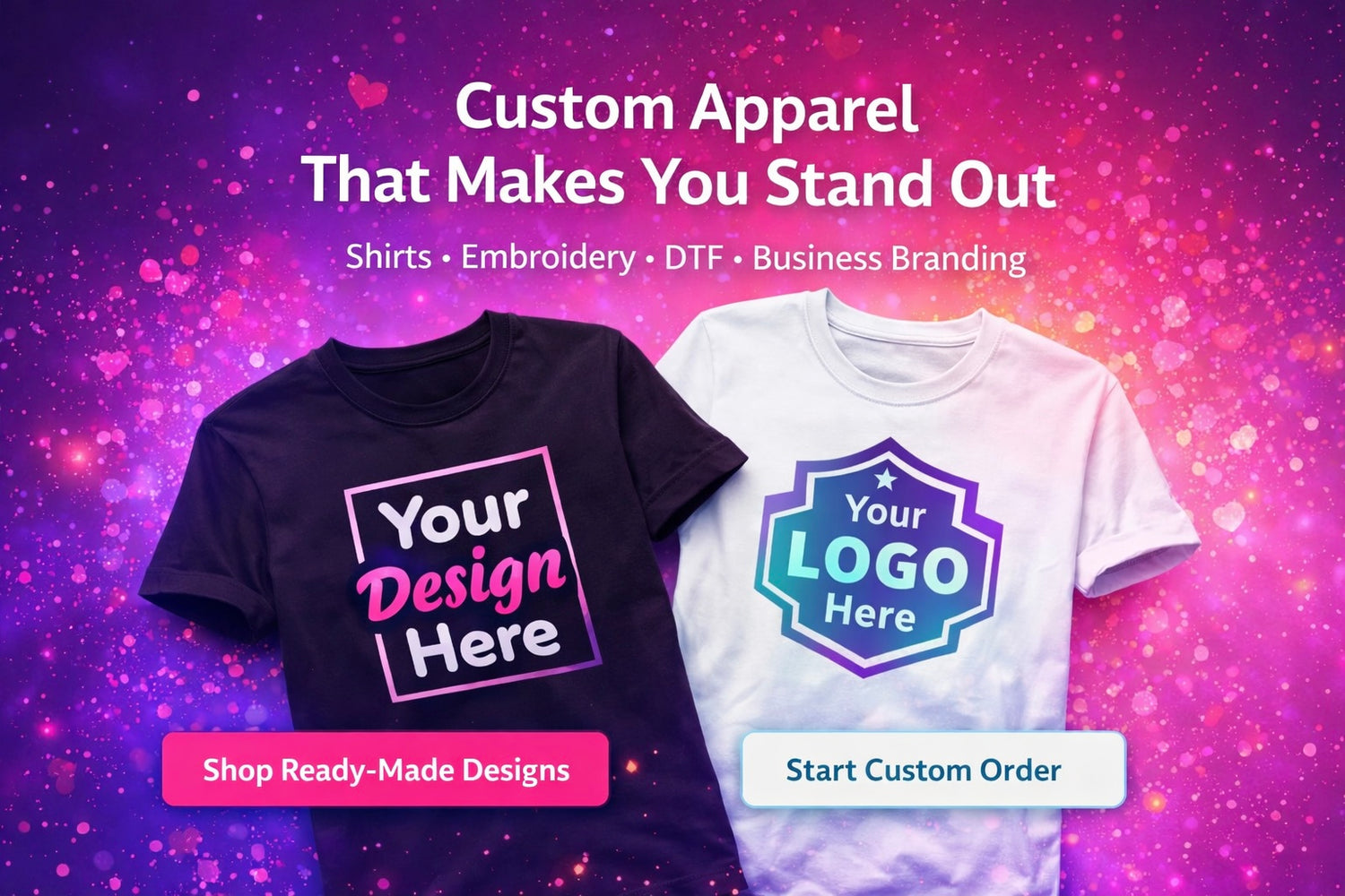 Custom T-shirts & Apparel