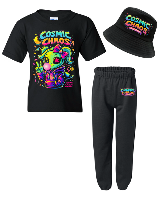 Cosmic Chaos Society “Spacey” Sweatpants Set